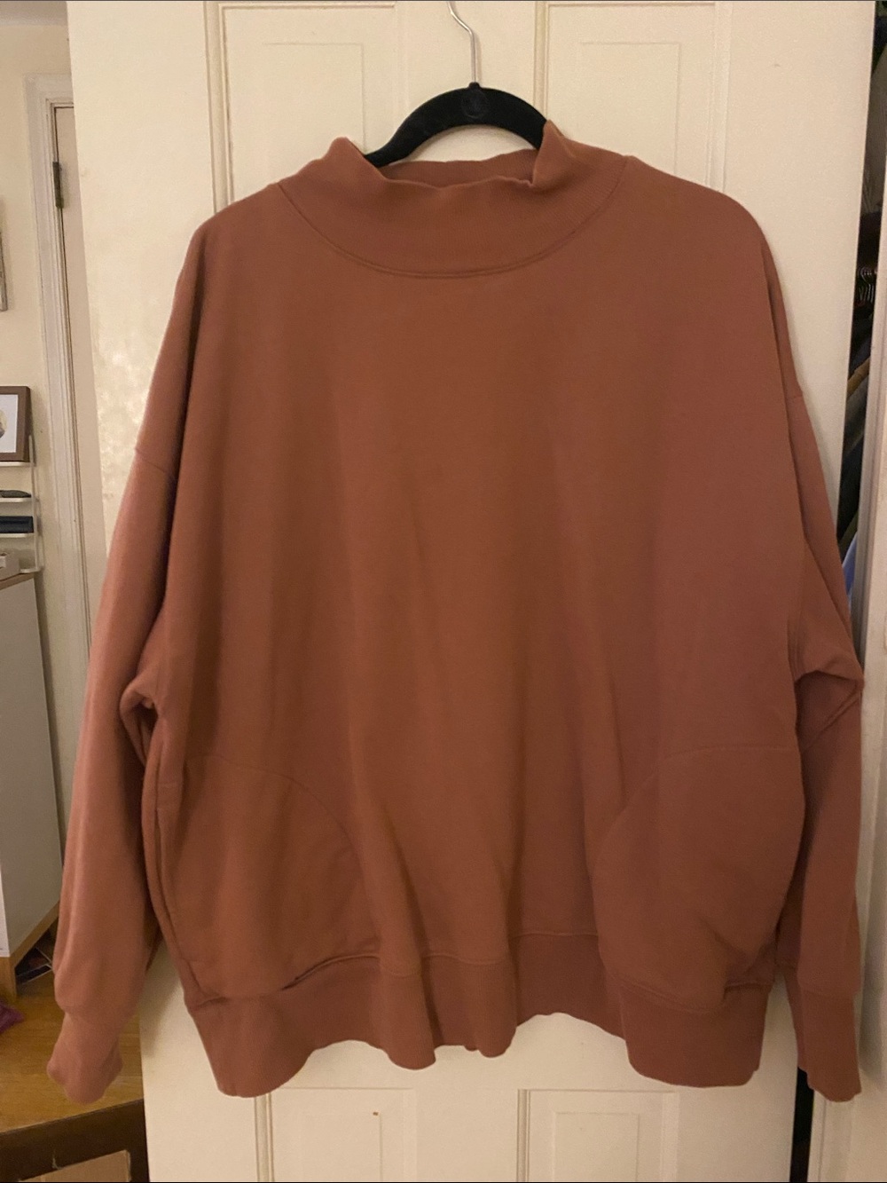 ALO Yoga Rose Mockneck  Sweatshirt
